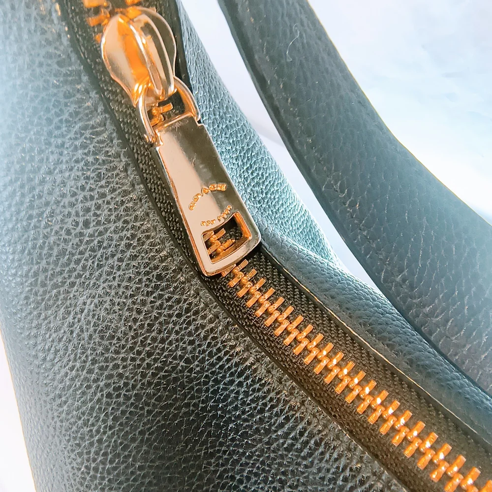 COACH 2017 Black Pebbled‎ Leather Harley Hobo Bag, F38250